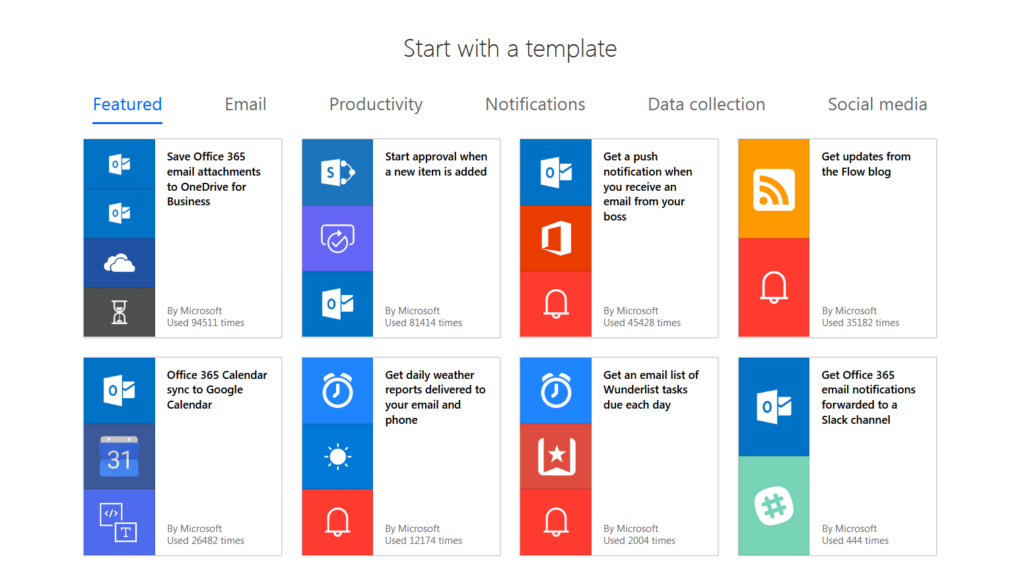 WorkFlows for Office 365