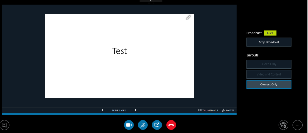 using skype logo in broadcast