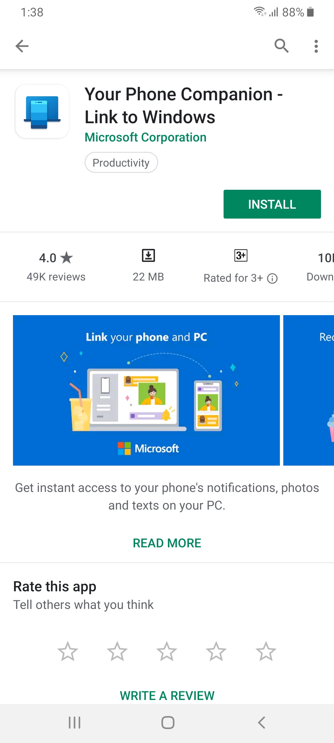get your phone microsoft store
