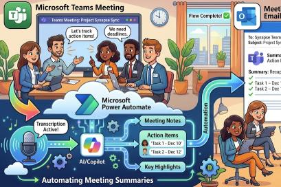 Automating Microsoft Teams Meeting Summaries with Power Automate
