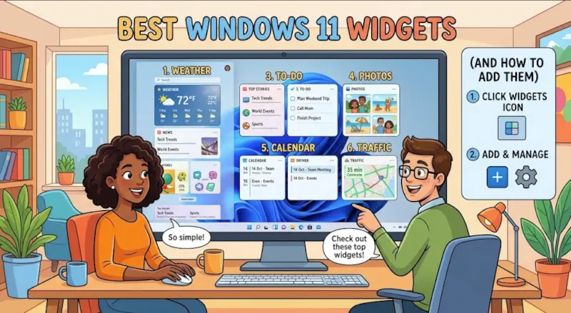 Best Windows 11 Widgets (and How to Add Them)