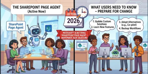 "Microsoft Is Retiring SharePoint Page Agent - November 2026 Deadline
