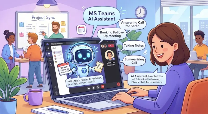 Microsoft Teams Is Getting an AI Call Assistant That Can Answer Calls and Book Follow-Ups