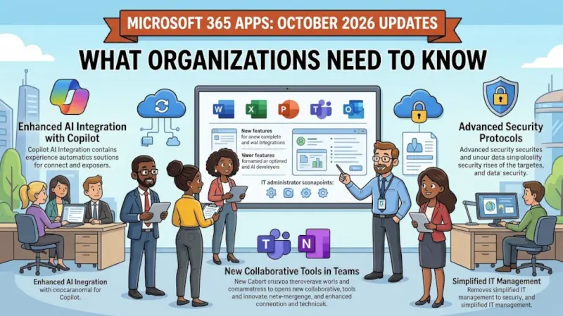 Microsoft 365 Apps October 2026 Updates: What Organizations Need to Know