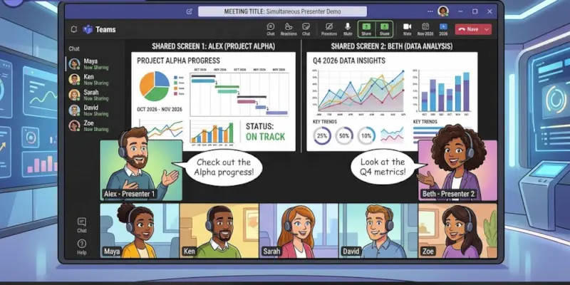 Microsoft Teams to Allow Two Presenters to Share Screens Simultaneously in November 2026
