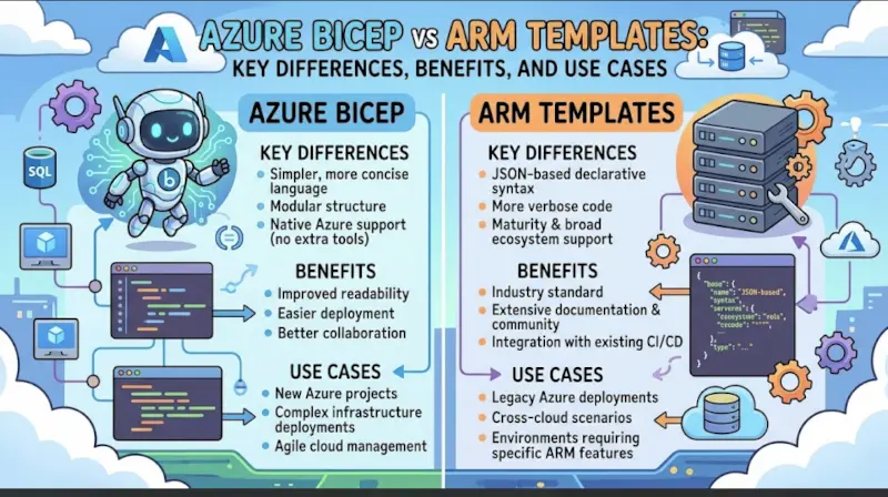 Azure Bicep vs ARM Templates: Key Differences, Benefits, and Use Cases