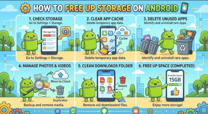 How to Free Up Storage on Android: 8 Easy Ways to Reclaim Space