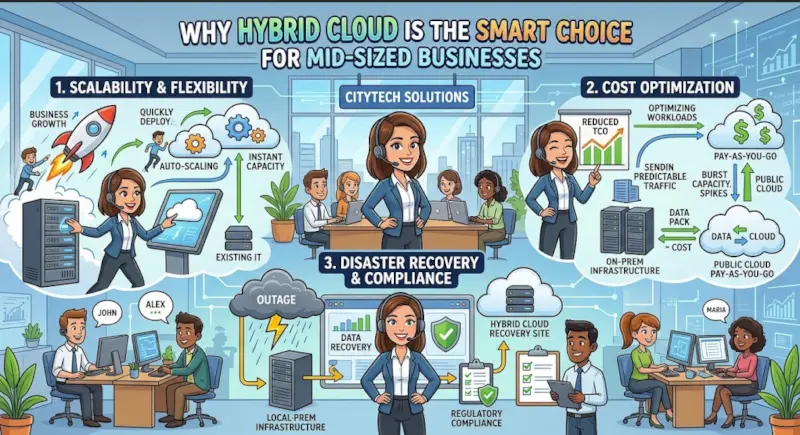 Why Hybrid Cloud Is the Smart Choice for Mid-Sized Businesses