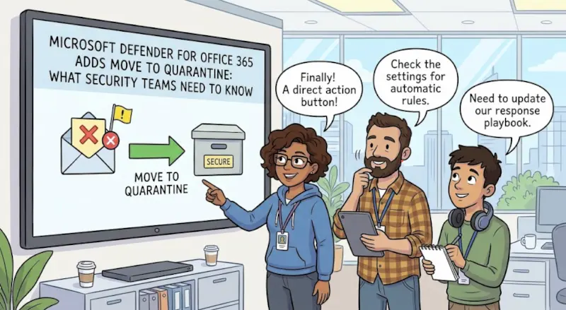 Microsoft Defender for Office 365 Adds Move to Quarantine: What Security Teams Need to Know