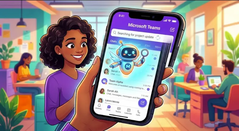 Microsoft Teams Mobile Copilot Search Feature Rolls Out Worldwide in November 2026