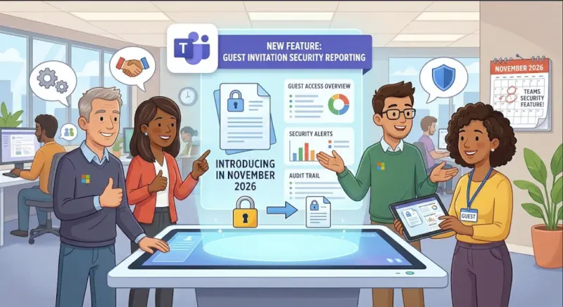 Microsoft Teams to Introduce Guest Invitation Security Reporting in November 2026